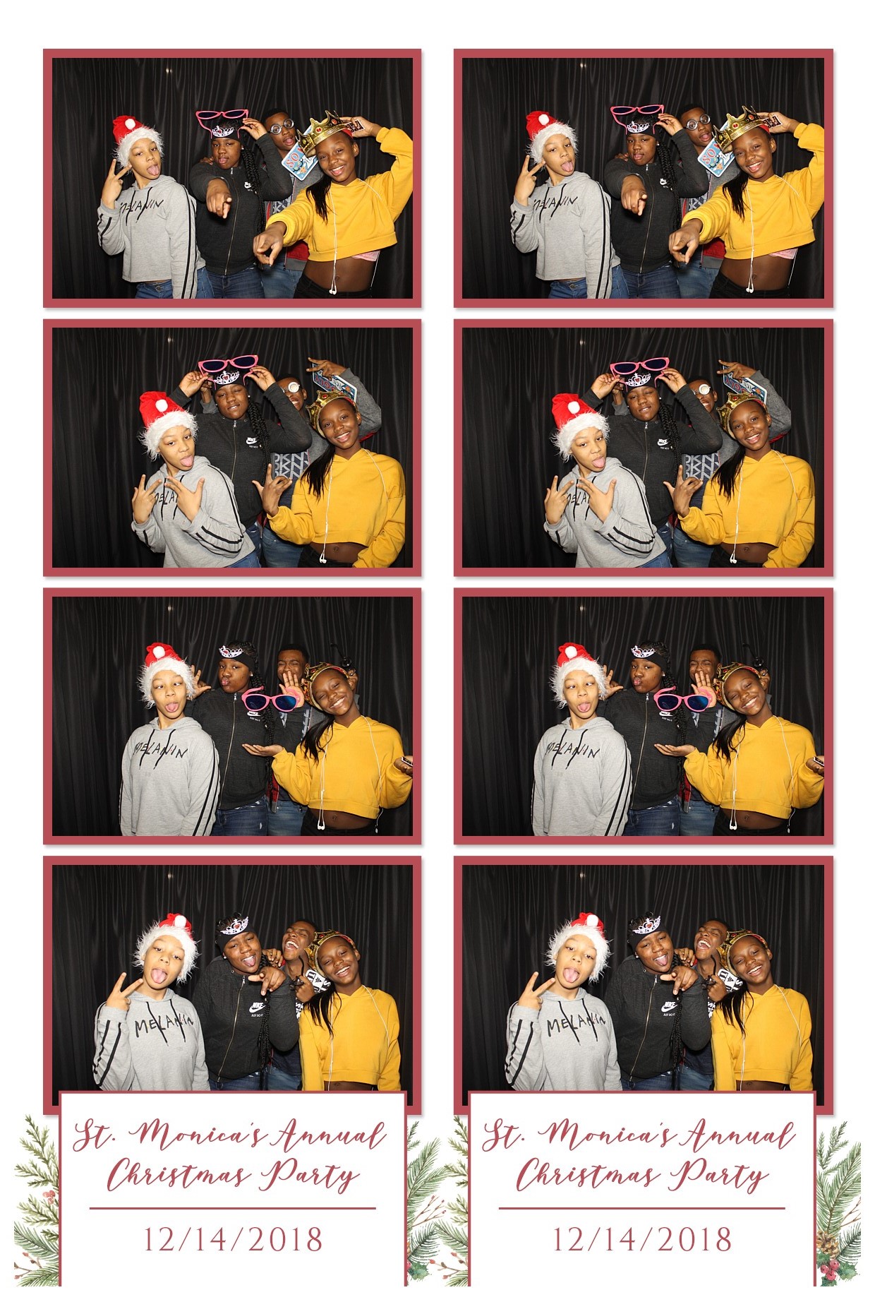 St Monica's Christmas Party 2018 | View more photos from the event at gallery.photoboothcincy.com/u/PhotoBoothCincy/St-Monicas-Christmas-Party-2018